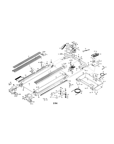 Motor/walking belt/bellypan