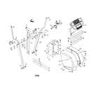 NordicTrack NEL07940 console/side shields/upper body arm diagram