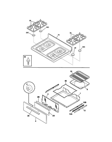 Top/drawer