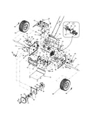 Frame/chain/wheels/drive pulley