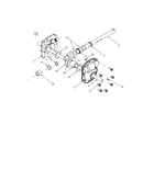 Auger gear box/axle/housing