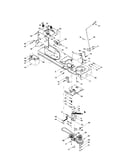 Frame/pto engage lever/idler pulley