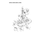 MTD 13CD609G063 deck/brake/gear diagram