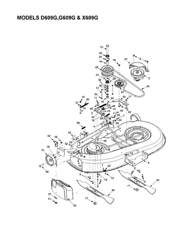 Deck/brake/gear