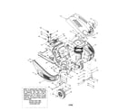 MTD 624 hood/ignition/wheels diagram