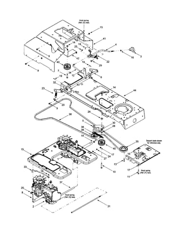 Lh/rh izt transmission
