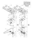 Decks/frame/pto clutch