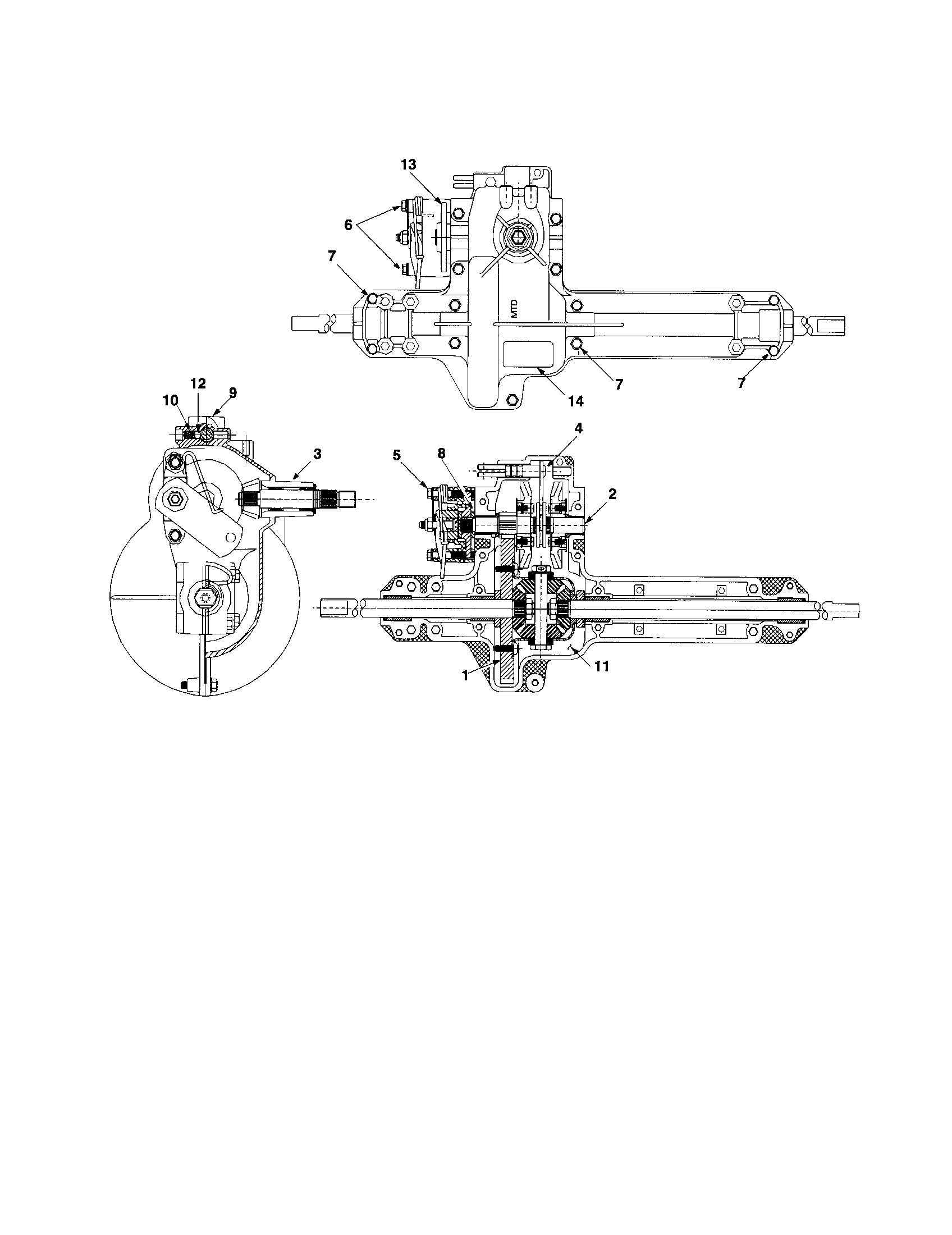 Drive shaft/housing