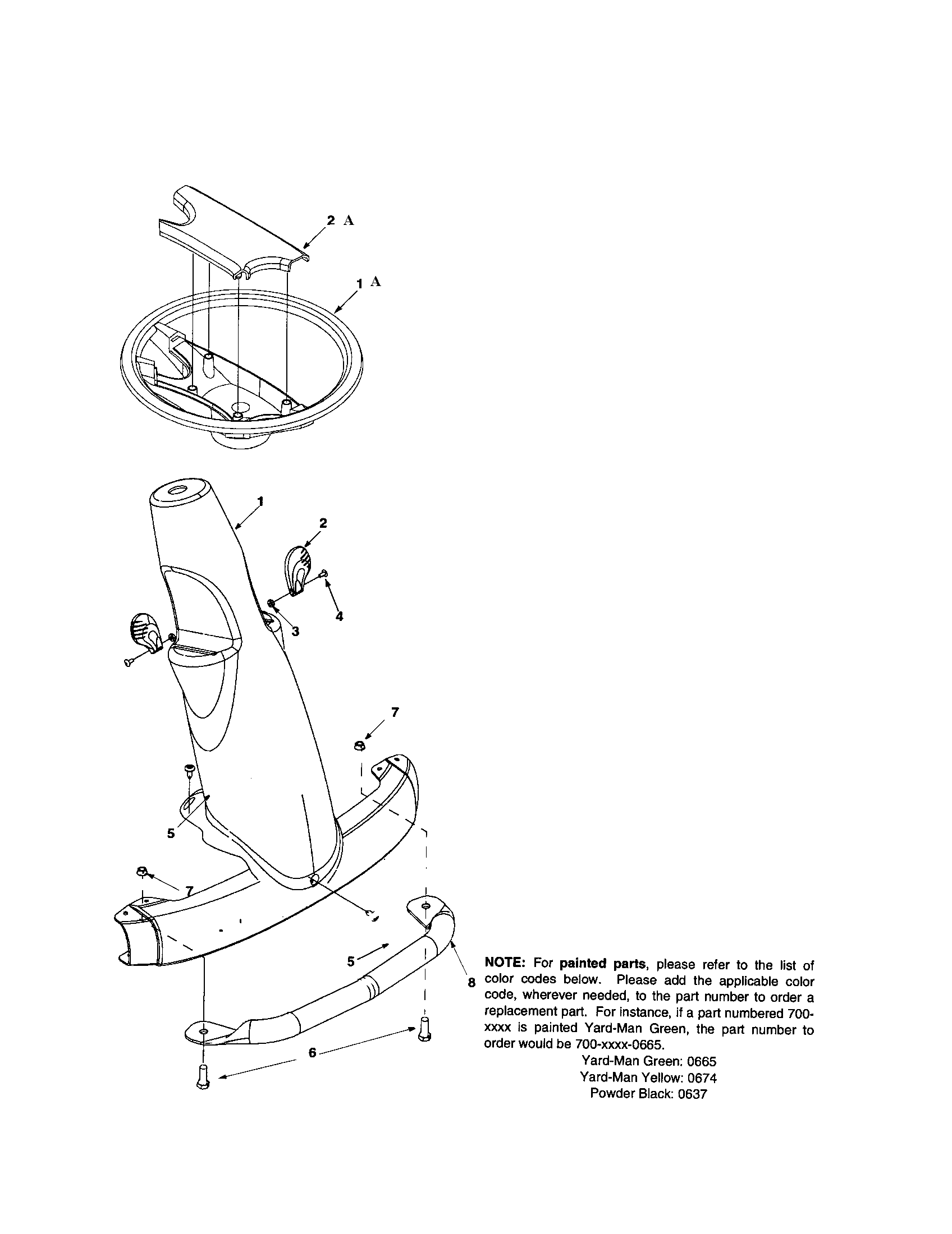 STEERING ASSEMBLY/BUMPER