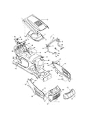 Hood shield/hood/fuel tank