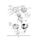 MTD 13AF608G062 engines/muffler diagram