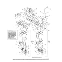MTD 13AF608G062 lower frame/decks-manual pto diagram