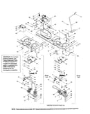 Lower frame/decks-manual pto