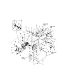 Friction wheel/gears/frame cover