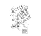 Troybilt 14AZ809K063 deck assembly/spindle diagram