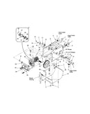 Drive & auger clutch cables/wheels