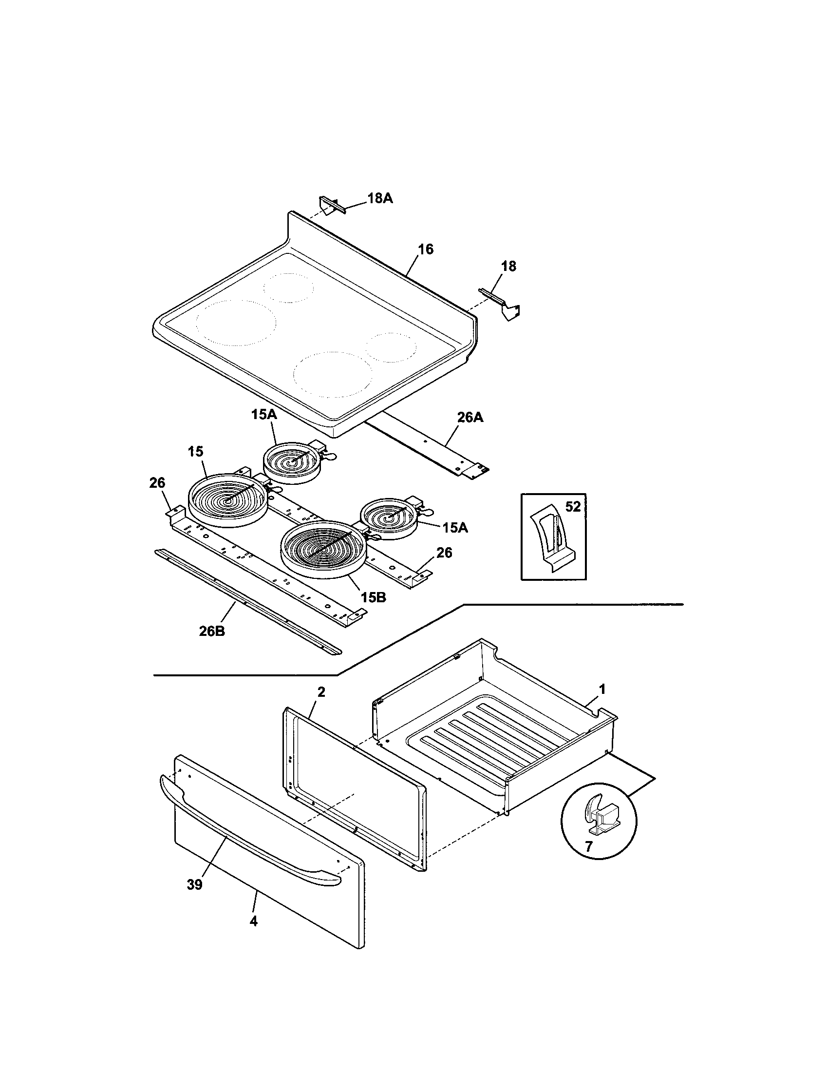 Top/drawer