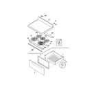 Kenmore 79095680302 top/drawer diagram