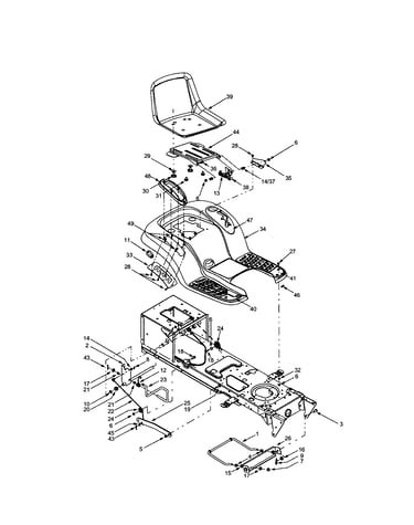 Seat/fender