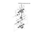 Troybilt LTX-2146 housing/brake/drive shaft diagram