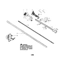Driveshaft/handle/shield