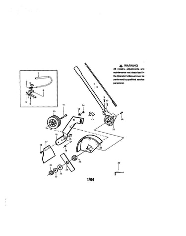 Edger attachment