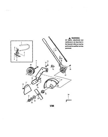 Edger attachment