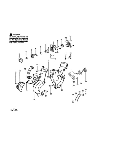 Housing/handle/fuel tank