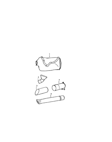 Vacuum bag/blower tube
