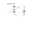 MTD 12A-526L062 bevel gear/housing/output shaft diagram