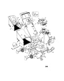 Engine/housing/bag/wheels