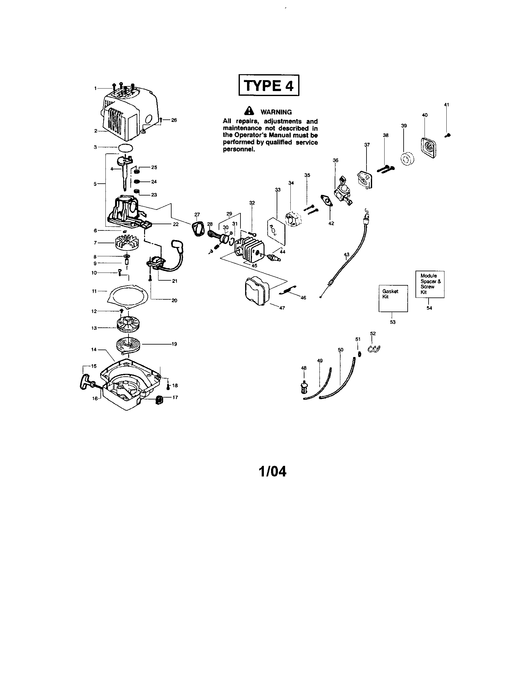 CRANKSHAFT/CYLINDER/CRANKCASE