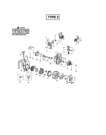 Cylinder/crankcase/crankshaft