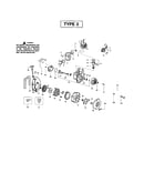 Cylinder/crankcase/crankshaft