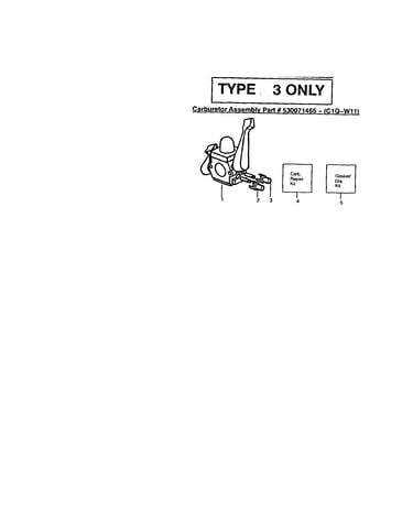 Carburetor (c1q-w11)