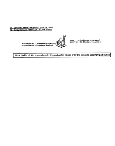 Carburetor's (c1q-w11c & wt-606)