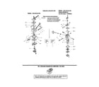 Weed Eater FEATHERLITE TYPE 4 carburetor assembly kits diagram