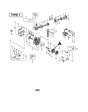 Crankcase/crankshaft
