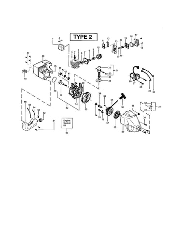 Crankcase/crankshaft