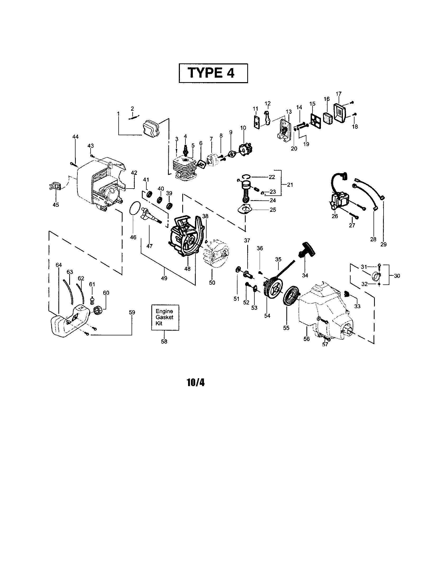 Crankcase/crankshaft