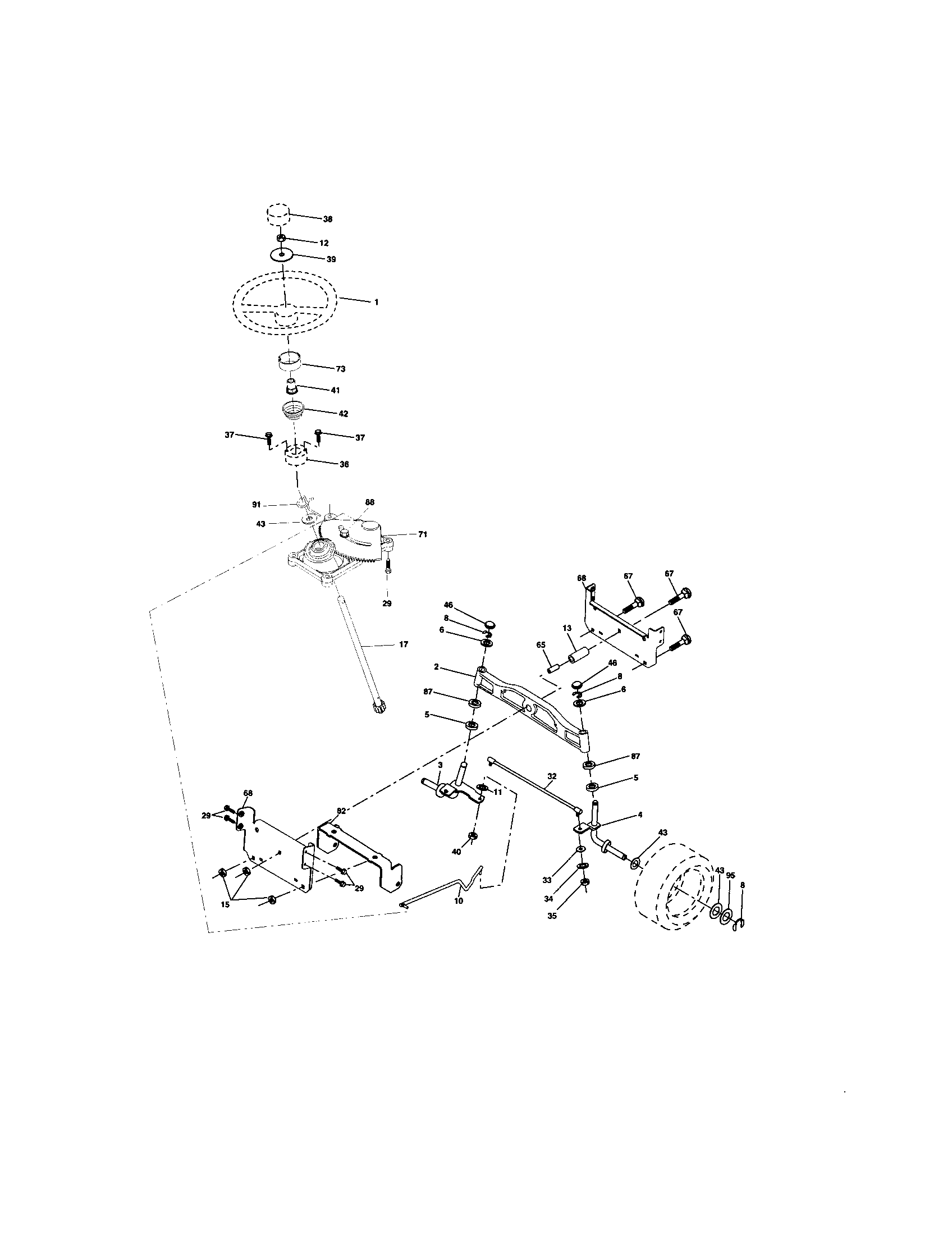 Steering assembly
