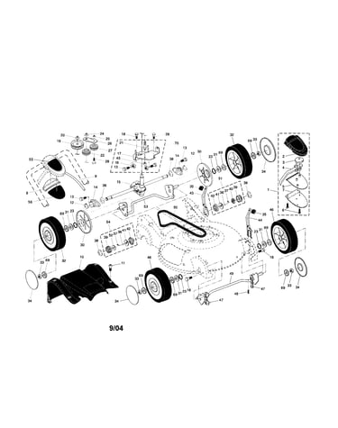 Wheels/tires/drive cover/belt