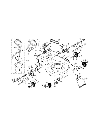 Wheels/tires/drive cover/belt