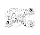 Craftsman 917377240 wheels/tires/bag/belt diagram