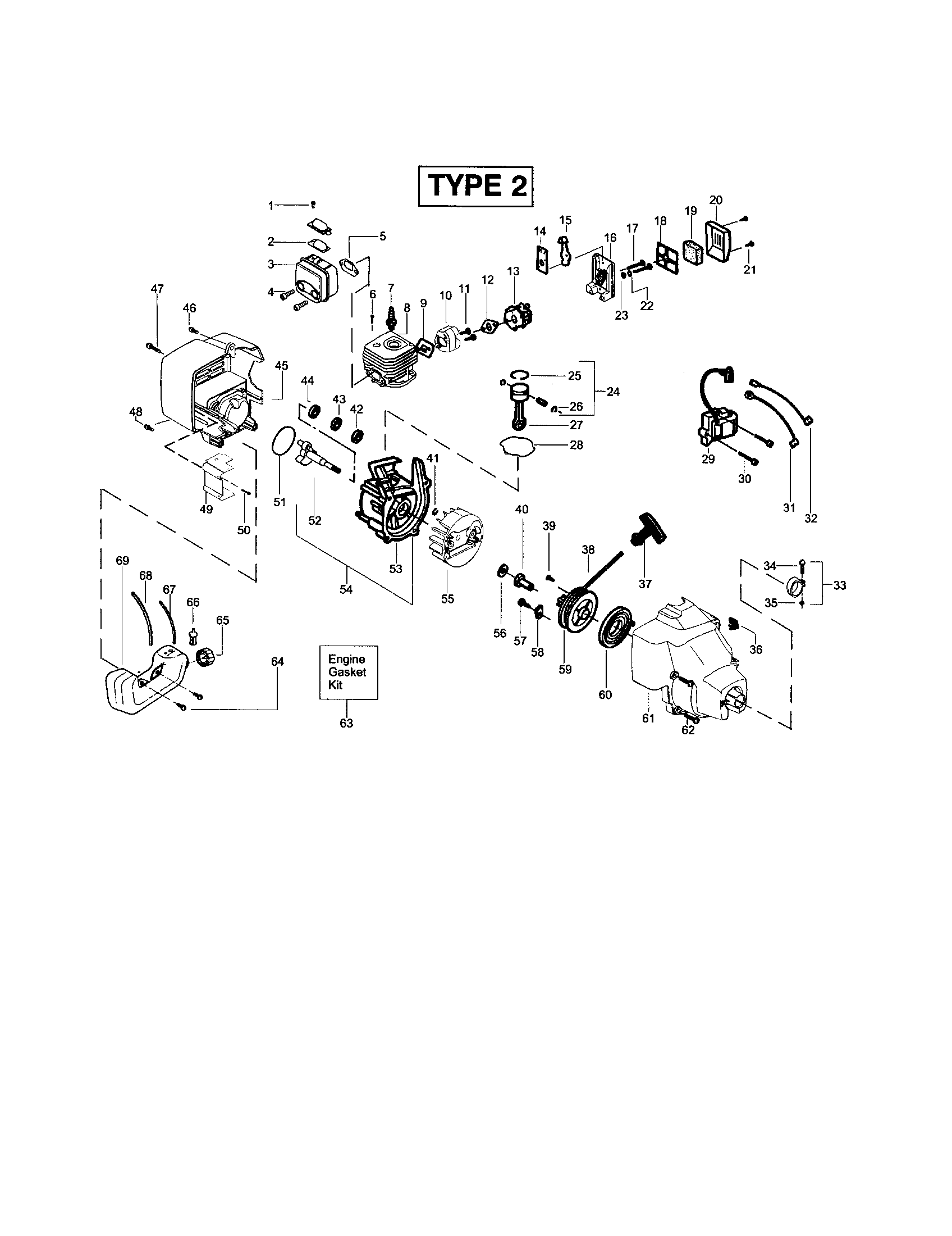 CYLINDER/CRANKCASE/CRANKSHAFT