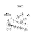 Cylinder/crankcase/crankshaft