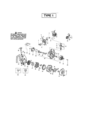 Cylinder/crankcase/crankshaft