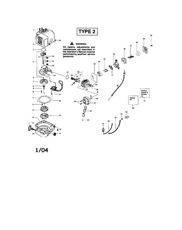 Shroud/cylinder/crankshaft