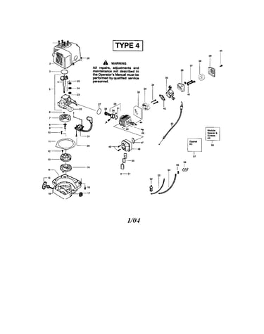 Shroud/cylinder/crankshaft