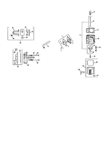 Cylinder head/valve/breather
